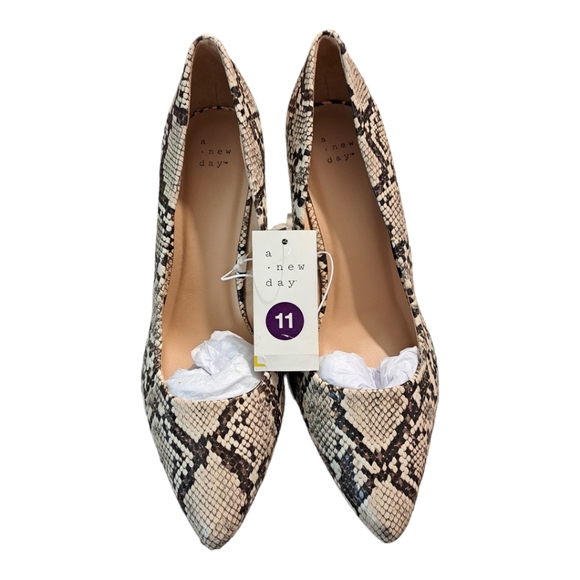 A New Day Gemma Stiletto Heels, Grey Snake Print, 8.5, 9.5, 10, 11 - Picture 8 of 8